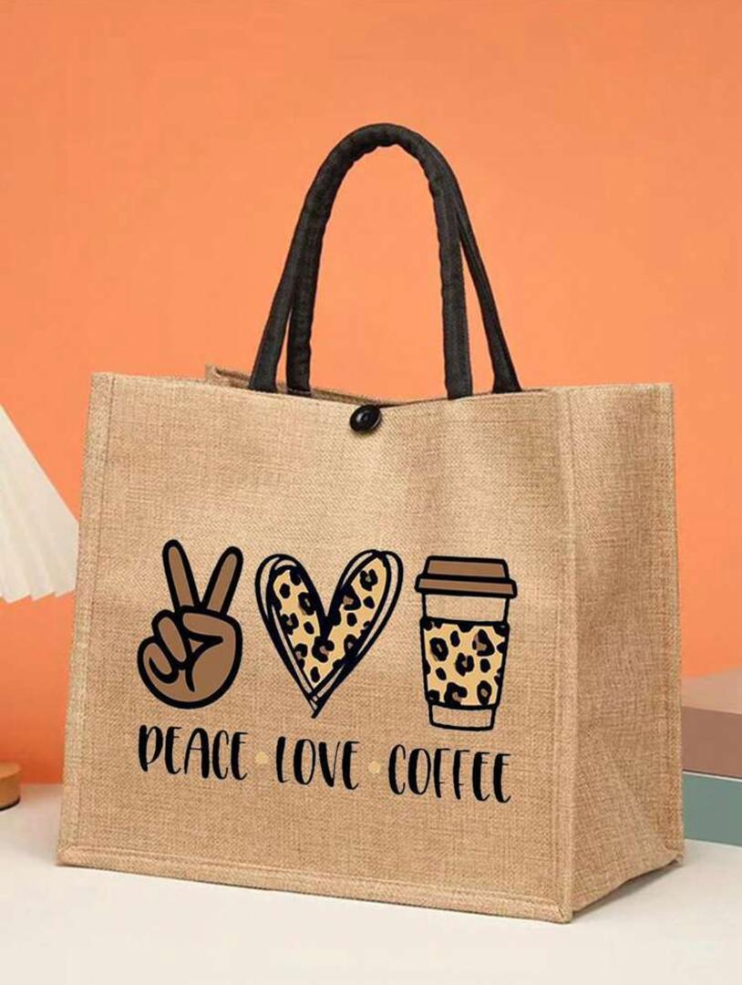 3pcs/Set Leopard Print & Letter Print Simple Canvas Tote Bag For Travel, Beach Holiday, Daily Use, College. Best Gift For friend