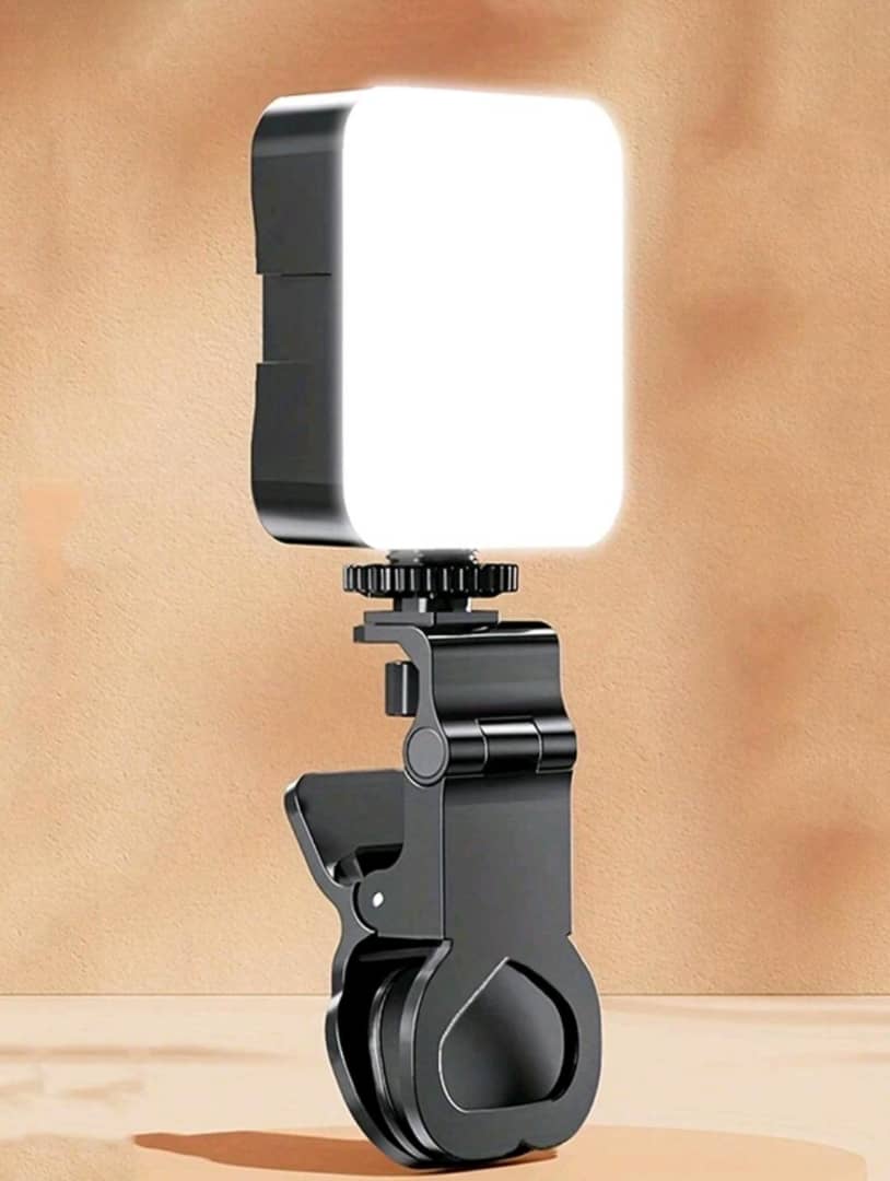 Name : Portable Mini Clip On Fill Light, Selfie Ring Light