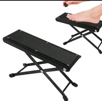 Pedicure Foot Rest Stand, Beauty Footrest for Pedicures, Toenail Care Stand with Non-Slip Rubber, Adjustable Foot Pedal, Pedicure Foot Stand for Home Foot Spa