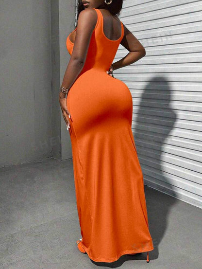 Robe orange