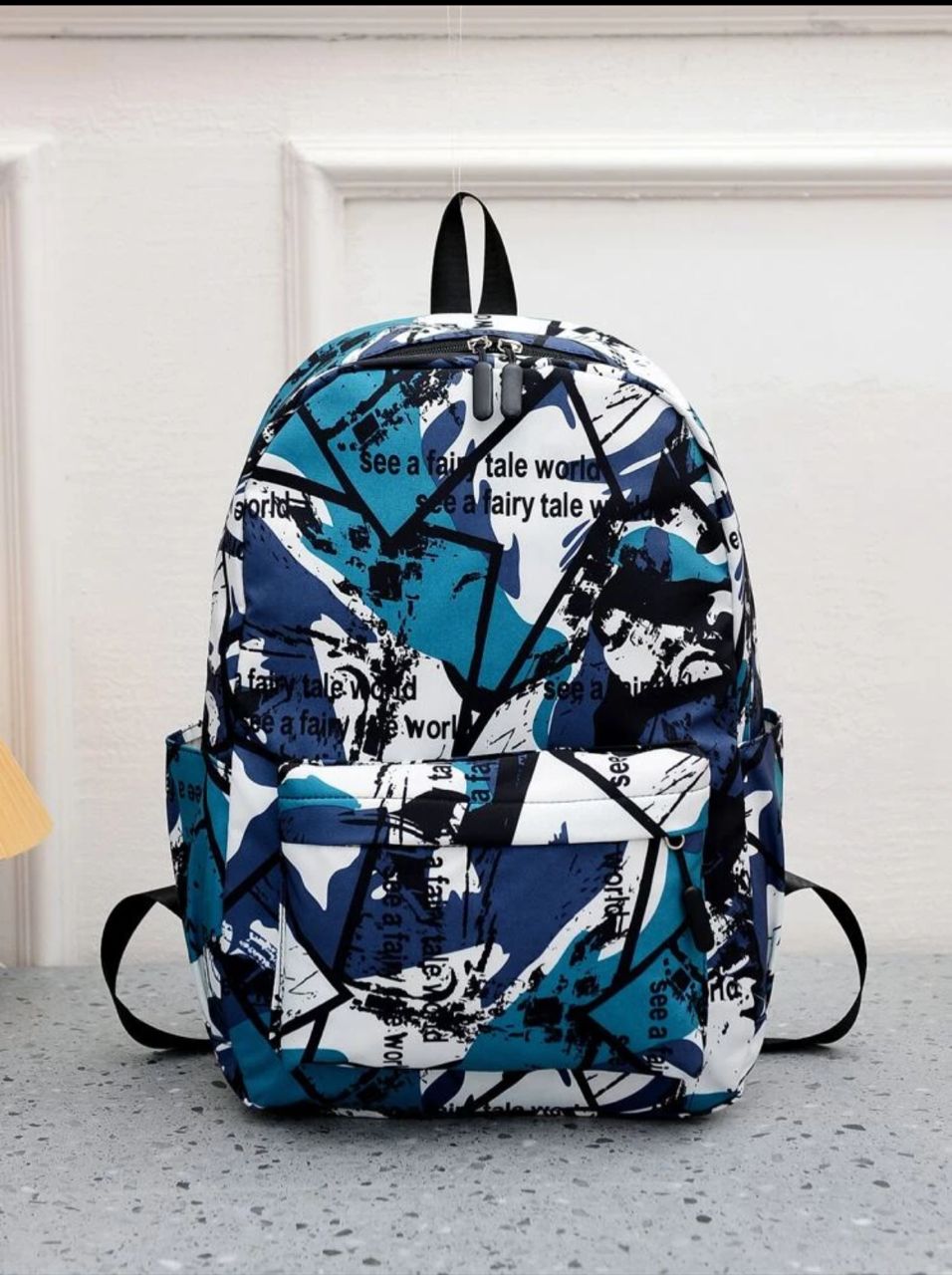 15Inch Foldable Men Colorblock Large Capacity Backpack School Bag School Bags Schoolbag School Backpack For School Daypack Laptop Bag Computer Bag Bookbag Rucksack Shoulder Bag Travel Backpack Sport Bag College Bag School Supplies High School Senior High