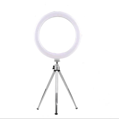 6 Inch Selfie Ring Light With Flexible Tripod Stand