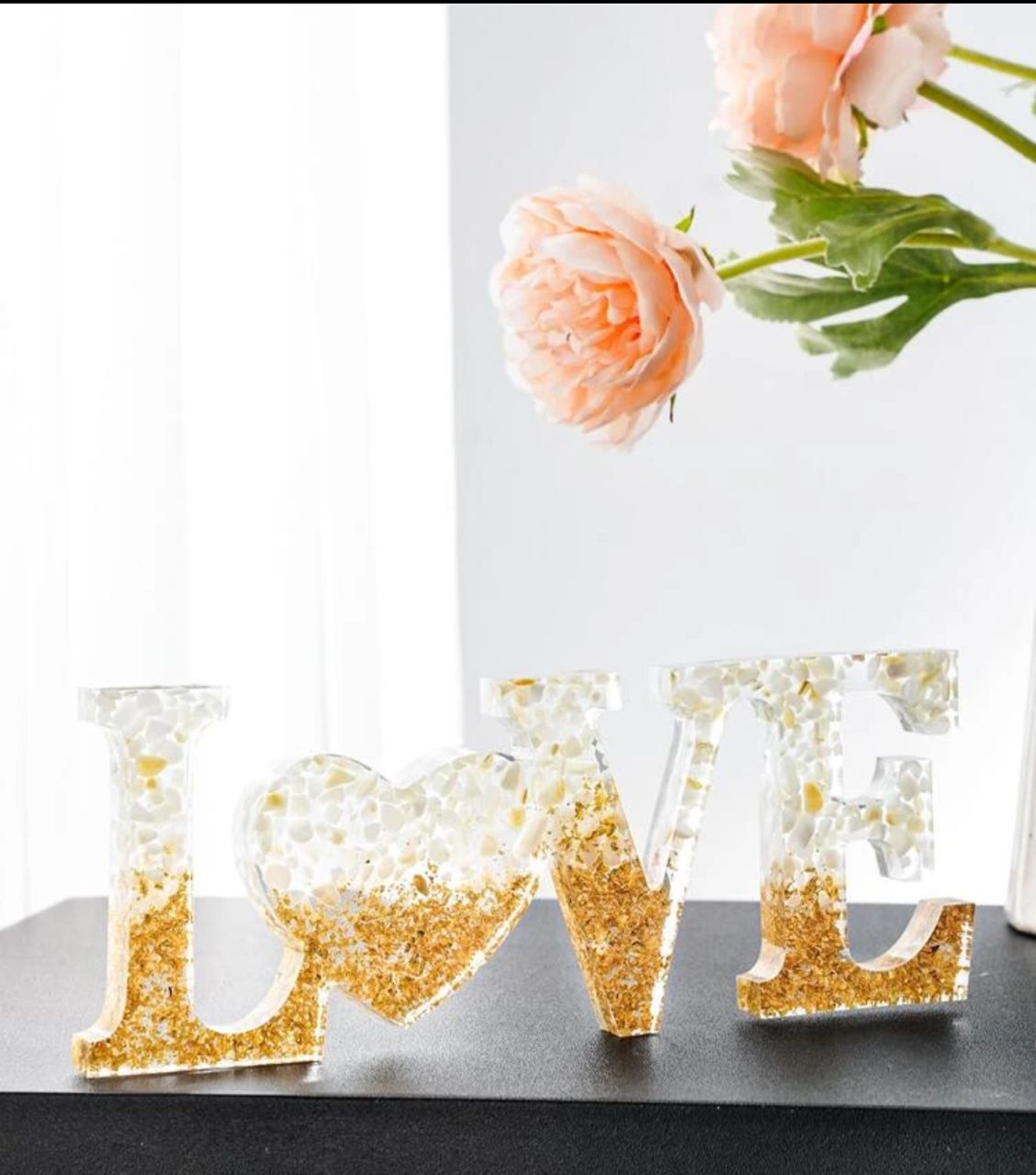 1pc Letter Design Decoration Craft