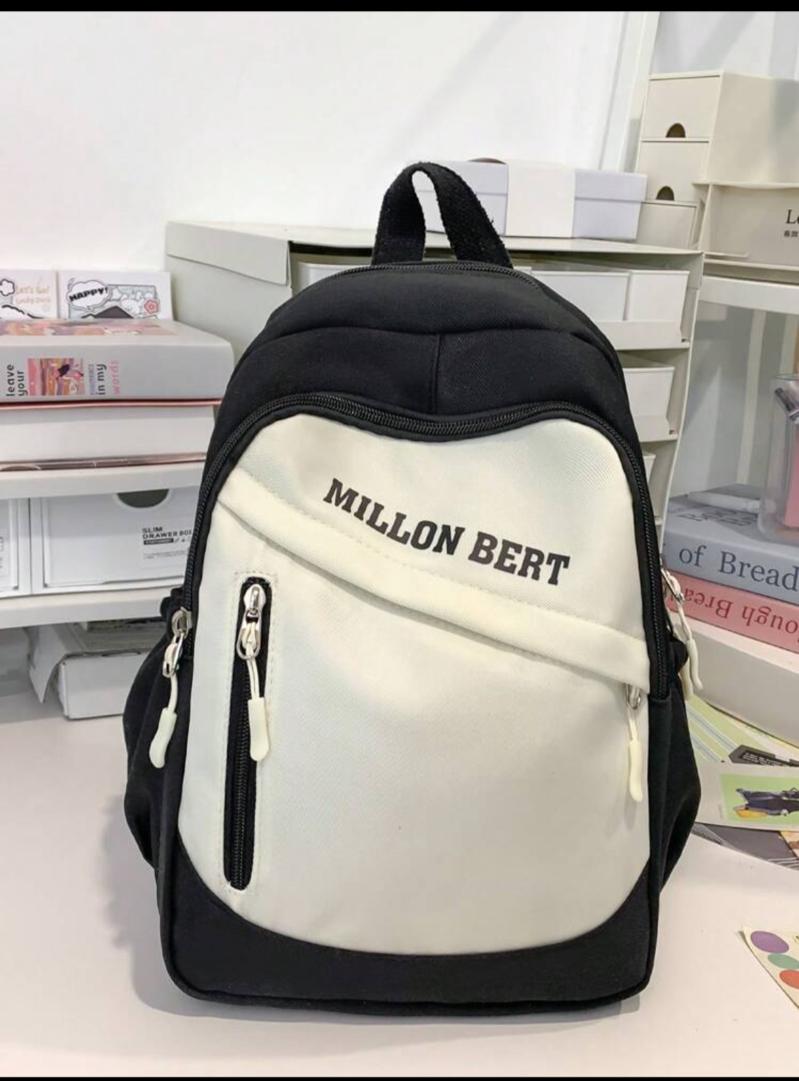 Fashionable Colorblock Casual Versatile Large Capacity Daily Commuting Travel Men Backpack School Backpack Back To School Students Book Bag School Bag For Books School Supplies