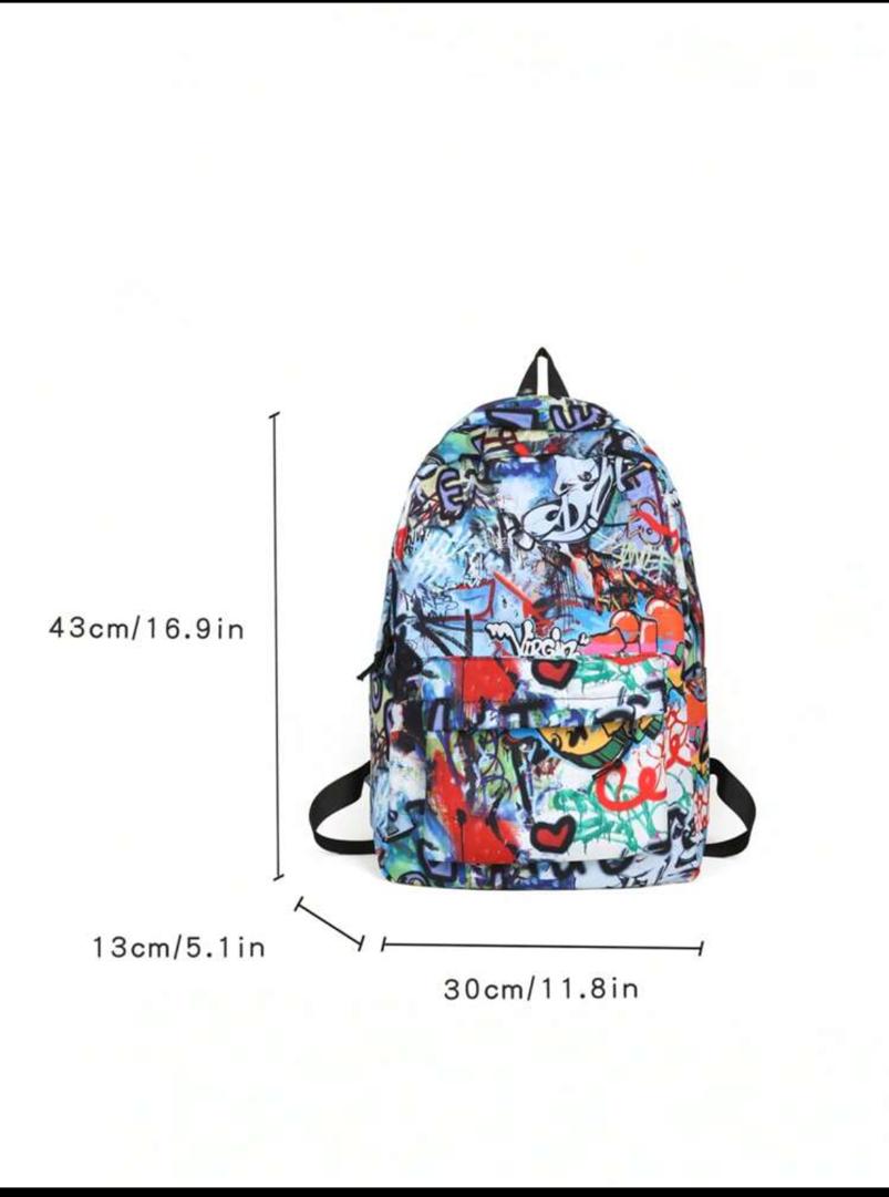 Men's Fashion Backpack Canvas Backpack Large Capacity Portable Handheld Nylon Hiking Travel Backpack Summer Bag Holiday Essential Travel Necessities Suitable For Weekend Camping Outdoor Vacation Commuting School High School High School College Leisure