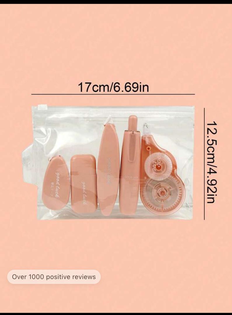 Set Ombre Correction Tape Set, High Value Practical Students' Correction Band With Low Breakage Rate