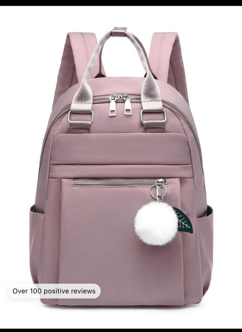 Lightweight Waterproof Backpack, Can Be Used As Handbag, Suitable For Women As A Coin Purse When Going Out, Or Shopping Bag.