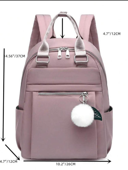 Lightweight Waterproof Backpack, Can Be Used As Handbag, Suitable For Women As A Coin Purse When Going Out, Or Shopping Bag.