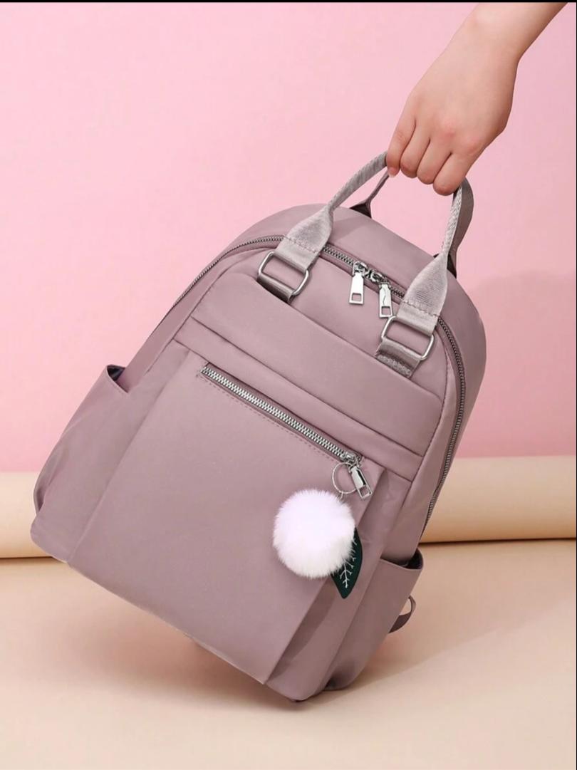 Lightweight Waterproof Backpack, Can Be Used As Handbag, Suitable For Women As A Coin Purse When Going Out, Or Shopping Bag.