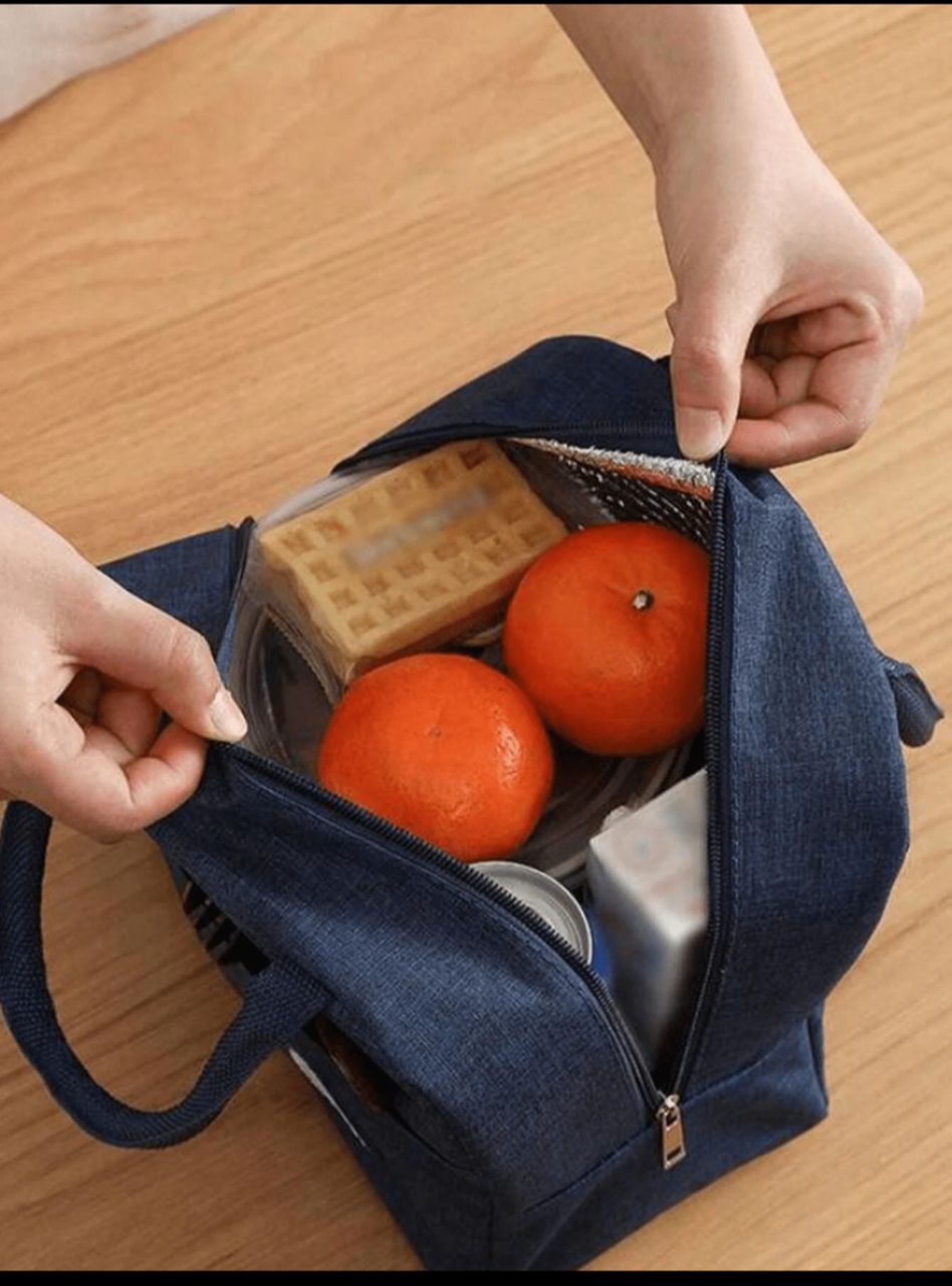 Multifunctional Rice Bag,Lunch Box Bag,Thermal Insulation Aluminum Film Bento Bag,Handbag,Suitable For Kitchen Picnic Activities Party Students Use Office Workers Can Also Be Used But As A Coin Storage Bag Makeup Bag Data Package Headphone Bag