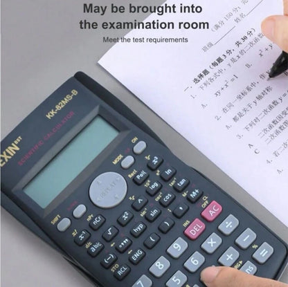 1pc Battery Model Multifunctional Scientific Calculator Function Machine 240 Functions Double-Line Display Special For Student Examination Factory Price Economic Pack