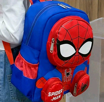 Spiderman Backpack,  Large Capacity Foldable Outdoors Daypack, Gift For Christmas/Thanksgiving/Birthday/Valentine's Day Party Favors(Navy Blue)