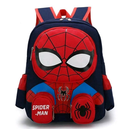 Spiderman Backpack,  Large Capacity Foldable Outdoors Daypack, Gift For Christmas/Thanksgiving/Birthday/Valentine's Day Party Favors(Navy Blue)