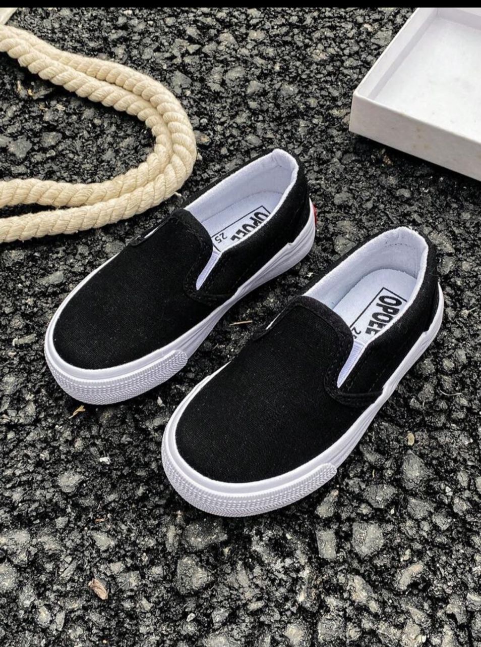 Canvas Shoes For Babies And Kids, Korean Version, Fashionable Low-Cut Casual Lace-Up Shoes, Spring And Autumn