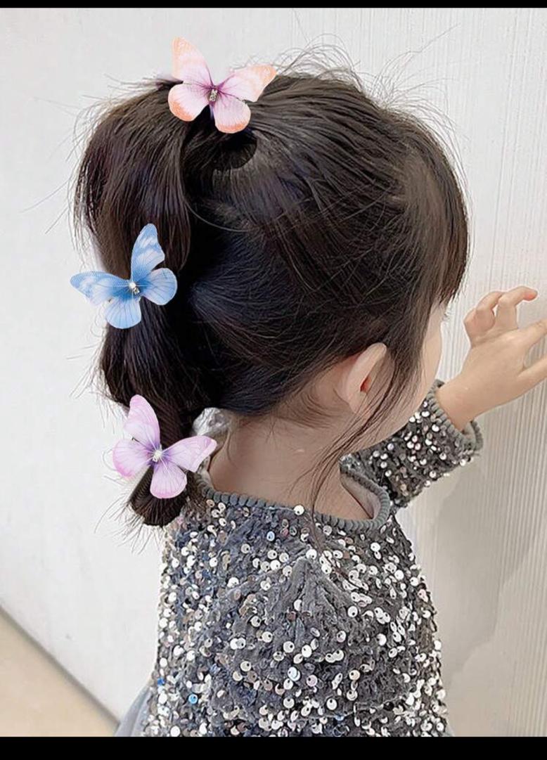 267pcs Kids Girls Multicolor Hair Scrunchies, Bow Hair Clips, Rabbit Ears Headbands, Hair Ties, Cute Hair Accessories Set