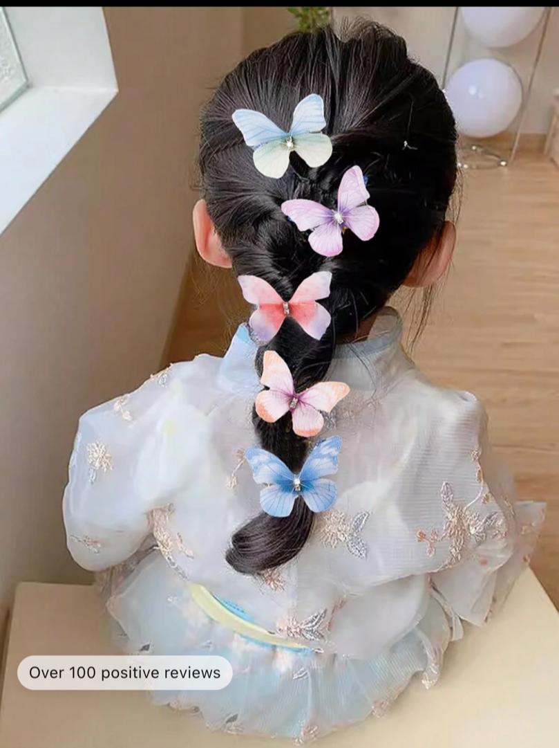 267pcs Kids Girls Multicolor Hair Scrunchies, Bow Hair Clips, Rabbit Ears Headbands, Hair Ties, Cute Hair Accessories Set