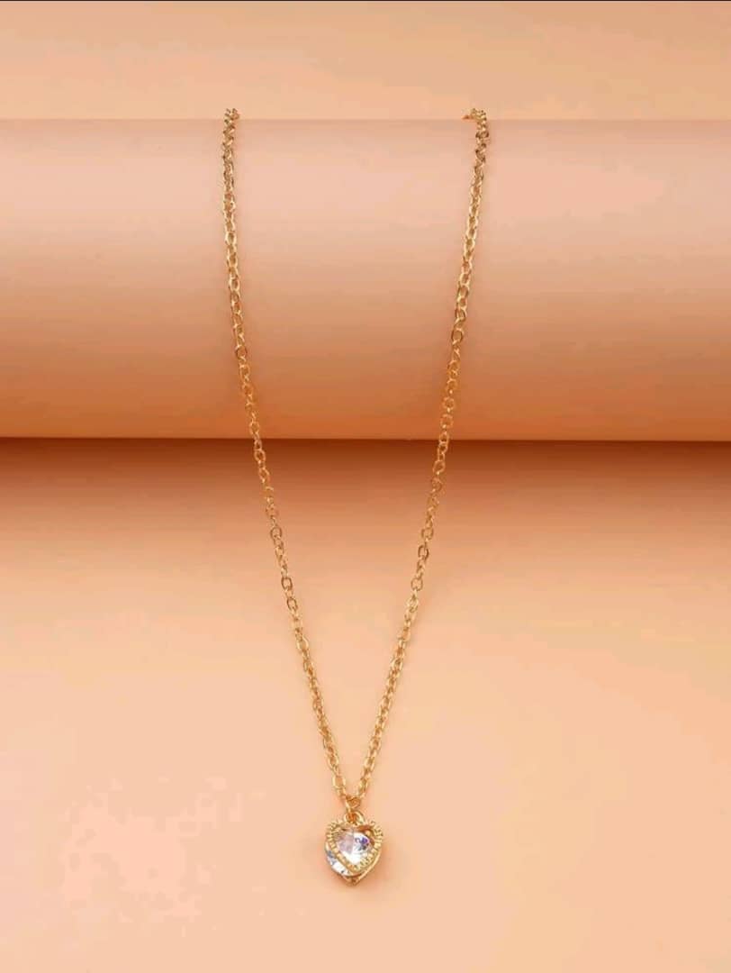 Cubic Zirconia Pendant Necklace