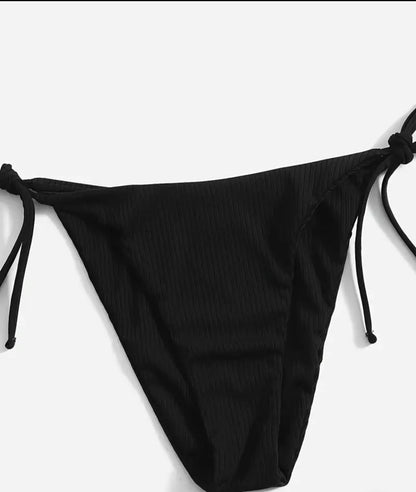 2pcs bikini noué sur le côté triangle