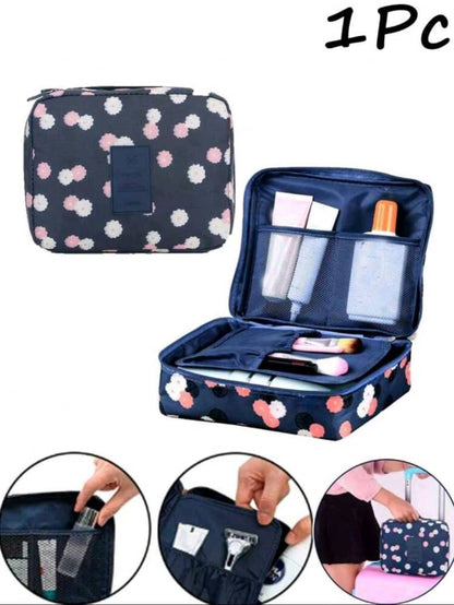 Travel Waterproof Toiletry Bag For Women's Makeup And Toiletries makeup brushes storage