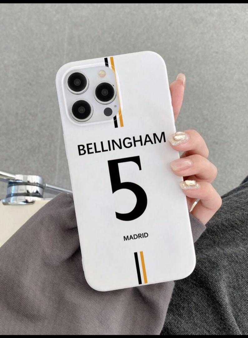 Euro Cup Phone Case, Football Jersey Phone Case, Soccer Phone Case, Madrid No.5 Phone Case, Madrid Jersey Phone Case, No.9 Jersey Phone Case, No.15 Jersey Phone Case, No.7 Jersey Phone Case, No.11 Jersey Phone Case, No.18 Jersey Phone Case, IPhone Case.