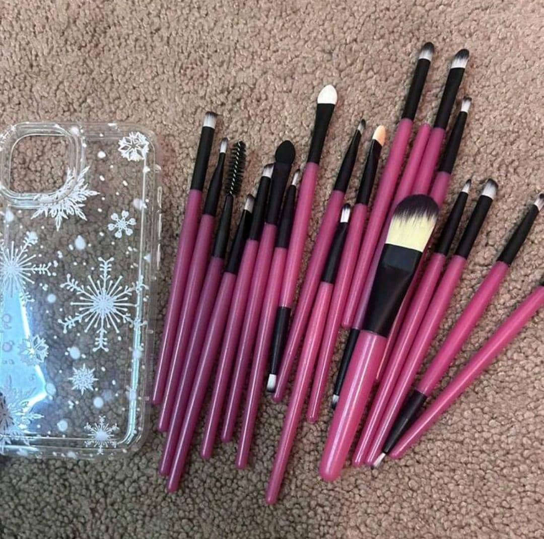 20pcs Makeup Brush Set, Cosmetic Tool Kit Black Friday