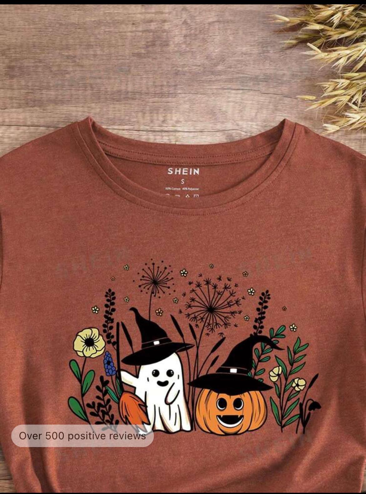 EZwear Halloween Print Tee