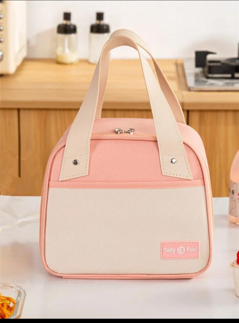 Cute And Simple Large-Capacity Insulated Lunch Bag, Suitable For Office Workers, Students And Picnics School Organizer Bags Teacher Storage Bags Classroom Bags Classroom Organizer Bag