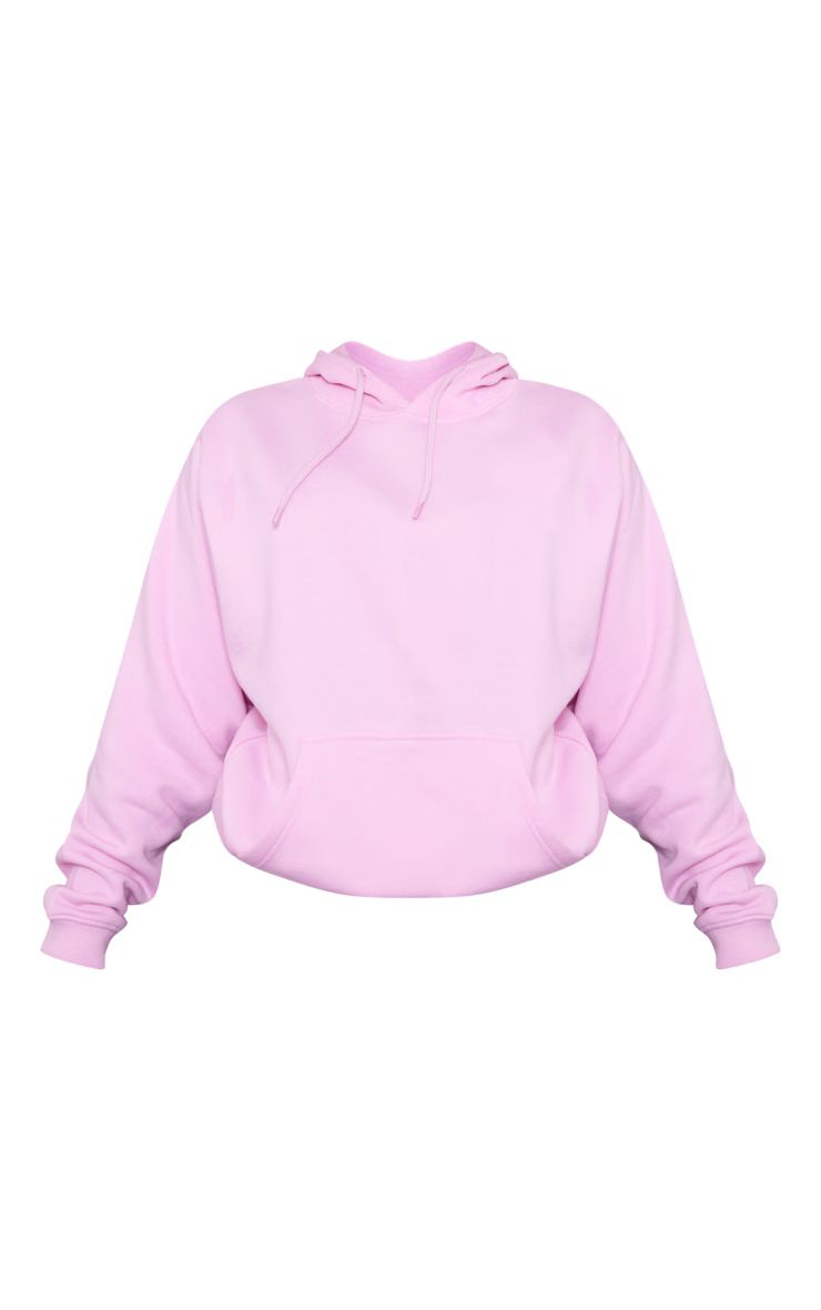 Baby pink oversized 
Fit sweat hoodie