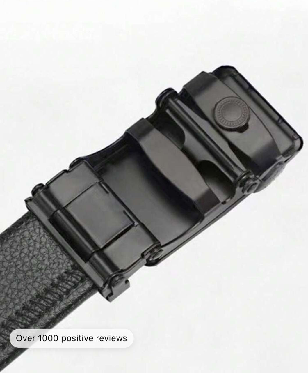 1pc Men Automatic Buckle Casual Belt For Daily Life Work